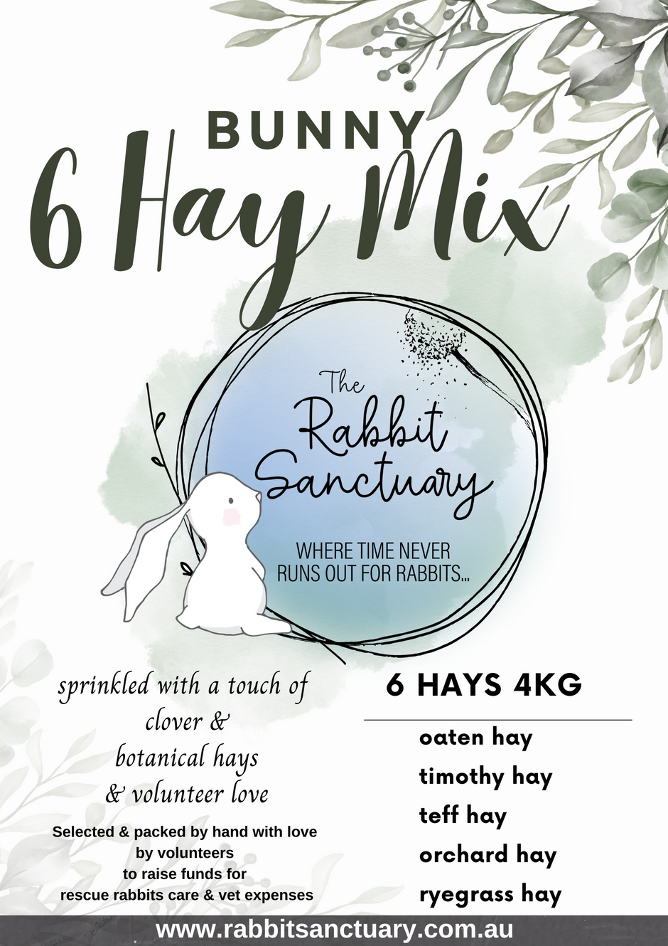 Rabbit Hay – Rabbit Rescue Shop